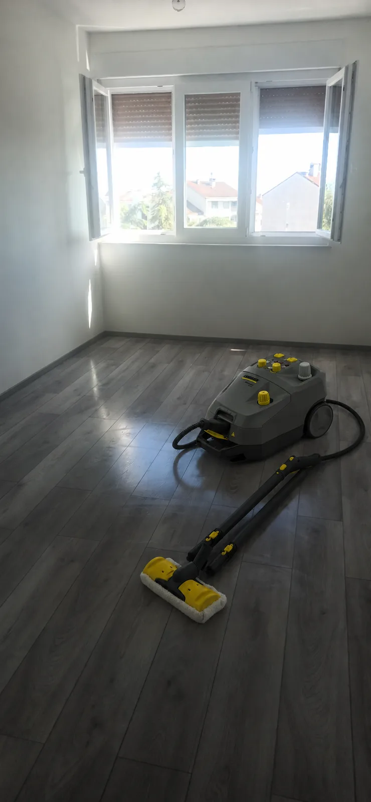Detalj uređenog prostora nakon čišćenja
